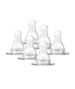 Dr. Brown&#39;s Standard Replacement Nipple Level 2 Medium Flow 6 Count - $19.42 CAD