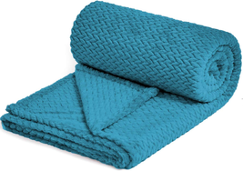 Super Soft Throw Blanket Premium Silky Flannel Fleece Leaves , (50&quot;X60&quot;)) - £20.19 GBP