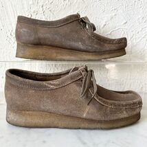 Vintage Clarks Original Wallabees Suede Leather Crepe Sole - Womens' Size 7 - €48,54 EUR