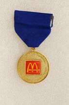 Vintage 1st Place Medal Award Pin McDonalds US Swimming Junior Olympics ... - $19.79