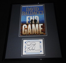 David Baldacci Signed Framed 11x14 End Game Cover Display - £51.43 GBP