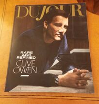 DuJour Magazine Clive Owen; Fashion; Gaga; Justin Harley, This is Us Fal... - $5.95