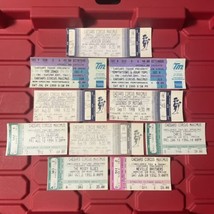 Soft Rock Concert Ticket Stub Lot Of 10 AQ Neville Julio Moody Isaak CSN... - $17.99