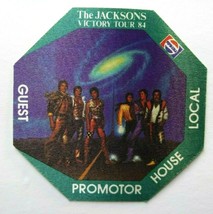 The Jacksons Victory Tour Backstage Pass 1984 Original Cloth Michael Pop... - £14.95 GBP