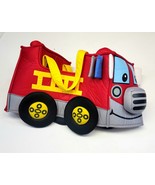 Child 2t 3t 4t 5 6 7 3D Plush Fire Truck Costume Fire Fighter Fire Depar... - £15.79 GBP
