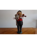 Vtg 1995 Byers Choice The Carolers Man Toy Hobby Horse Gift Candy Cane S... - $467.16 MXN