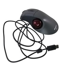 Microsoft Trackball Optical Computer Mouse 1.0 USB X08-70386 -- TESTED - WORKS - £19.33 GBP