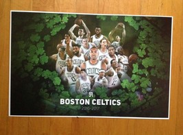 Boston Celtics 2016-2017 Team Poster 17 X 11 Shamrock Go Celtics !! - £8.69 GBP