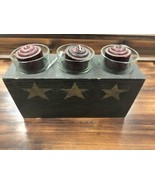 Rustic 3-candle Candle Stand - $29.99