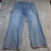 Def Jam Jeans Pants Mens 36x34 Blue Denim Casual Outdoors Preppy Carpenter - $24.63