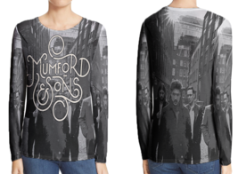 Mumford &amp; Sons T-Shirt Long Sleeve For Women - £17.14 GBP
