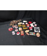 Vintage Coca-Cola Coke Soda Magnets Caps Trinket Mirror Keychain Lot  - $37.11