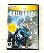 Call Of Duty 2 PC Dvd Rom Game Activision 2 New Multiplayer Maps - $19.99