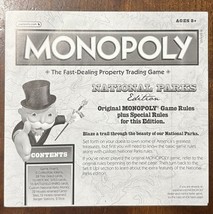 National Parks Monopoly Replacement Pieces: Game Instructions - $5.70
