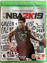 NEW NBA 2K19 Microsoft Xbox One Video Game basketball sports 2019 kobe bryant - £24.89 GBP