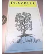 August 1974 - Majestic Theatre Playbill - A LITTLE NIGHT MUSIC - Glynis ... - £15.93 GBP