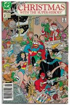 Christmas With The Super-Heroes #2 (1989) *DC / Cover By Stephen DeStefano* - $129.41 MXN