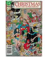 Christmas With The Super-Heroes #2 (1989) *DC / Cover By Stephen DeStefano* - $129.10 MXN
