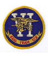 U.S Military SEAL TEAM SIX 2 3/4&quot; Cloth Embroidered Patch - £24.03 GBP