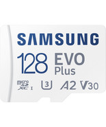 Samsung - EVO Plus 128GB microSDXC UHS-I Memory Card with Adapter - £20.44 GBP