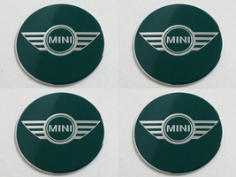 Mini 8 - Set of 4 Metal Stickers for Wheel Center Caps Logo Badges Rims  - £20.02 GBP+