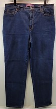 L7) Women&#39;s Gloria Vanderbilt Amanda Embroidered Blue Jeans Pants Size 1... - £11.43 GBP