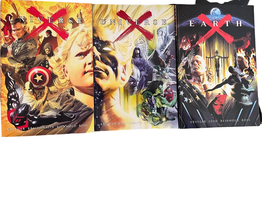 MARVEL Earth X &amp; UNIVERSE X VOL. 1 &amp; 2 GRAPHIC NOVELS - £37.92 GBP