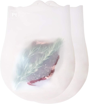 Reusable Sous Vide Bags,Set of 2 BPA Free Bags for Sous Vide Cooking,100% Pure L - £25.36 GBP