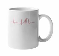Make Your Mark Design Saxophonist Heart Rate, Saxophone Player Ceramic Coffee &amp;  - £15.45 GBP+