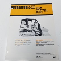 Case 850B Hydraulic Angle Tilt Dozer Sales Brochure 1980 Specifications ... - $18.95