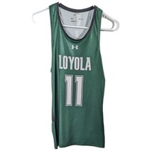 Loyola Greyhounds Lacrosse Jersey Sleeveless Shirt Womens Small Green Armour S - £22.02 GBP