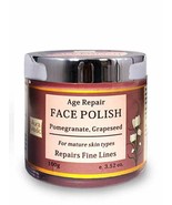 Auravedic Age Repair Face Polish with Pomegranate Grapeseed 100 gm Free ... - £18.48 GBP