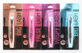Makeup Revolution Big False Wispy Waterproof Lash Volume Mascara Black Lot Of 4 - £31.55 GBP