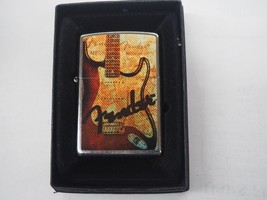 Rare Retired Fender Guitar Zippo Lighter - £60.57 GBP
