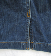 LL Bean Skirt Women&#39;s Size 12 Blue Denim Favorite Fit Straight Short L.L... - £14.94 GBP