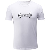 Bow Hunting Design Mens Boys Casual T-Shirts Graphic Print Teens Tops Tee Shirt - £13.99 GBP
