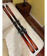 Salomon shaped skis With Salomon Bindings 174 cm. Made in France. - $50.99
