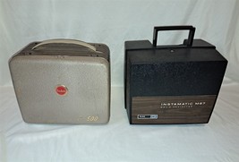 2 Kodak 8mm Movie Projectors Instamatic M67 + Brownie 500 Model A [Parts... - $25.00