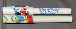 Vintage Walt Disney Home Video Sorcerer Mickey And Donald Duck Pens No Ink - $12.19
