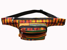 African Kente Fanny Waist Bag Ankara Crossbody Pack Bum Pack Waist Pack Hip bag - £20.03 GBP