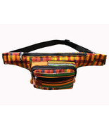 African Kente Fanny Waist Bag Ankara Crossbody Pack Bum Pack Waist Pack ... - $34.21 CAD