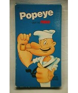 VHS Popeye Out to Punch Cartoon Classic Tape Burbank Video - £10.11 GBP