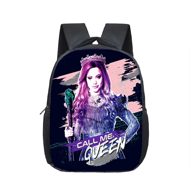 12 Inch Disney Descendants Boys Girls Kindergarten Infantile Backpack for Kids B - £61.23 GBP