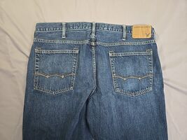 American Eagle Bootcut Jeans Mens Size 38x32 Distressed Denim Western A2 - $29.70