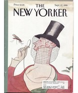 New Yorker Magazine Sept September 27 1999 Barry Blitt John McPhee - $25.58 CAD