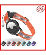 Reflective AirTag Cat Collar with Integrated Holder &amp; Bell - Adjustable ... - $28.70