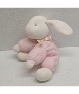 Vintage Carters Pink Waffle Weave Thermal Pajamas Baby Rattle Plush Pres... - $1,367.85 MXN