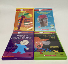 Scholastic Video Collection 4 DVD Lot Childrens Stories - £15.14 GBP