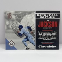2017 Panini Chronicles Baseball Bo Jackson Base #46 Kansas City Royals - £1.57 GBP