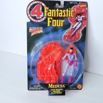 Marvel Comics Fantastic Four Toy Biz 1996 Medusa Action Figure NEW Hair Snare - £14.79 GBP